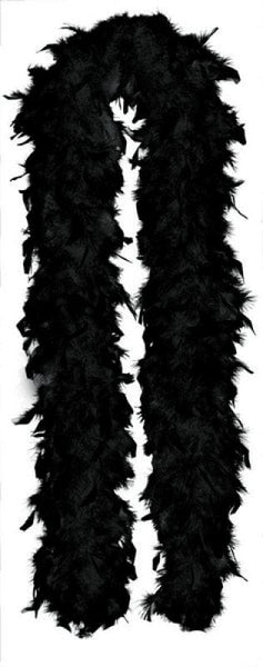 Feather Boa Black