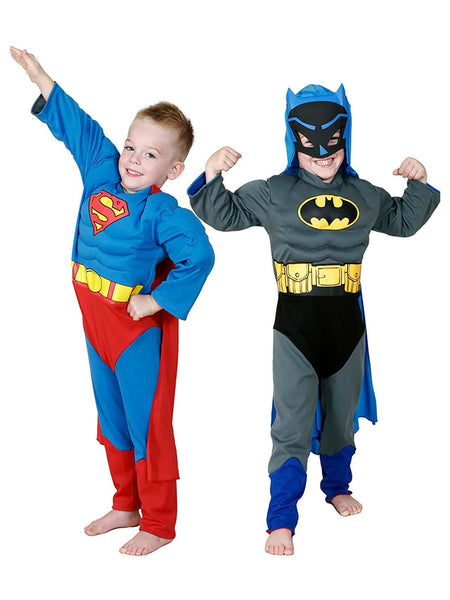 Batman To Superman Reversible Kids Costume