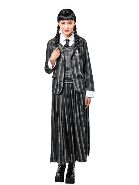 Wednesday Addams Nevermore Academy Black Adult Costume