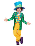 Mad Hatter Boys Deluxe Costume (Long Hanging), Child