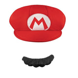 Super Mario Bros Mario Hat and Moustache Kit