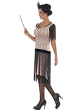 Flapper Coco 1920's Women Fancy Dress Party Gatsby Charleston Fringed Costume