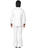 1970's Disco Fever White Suit Men's Costume back