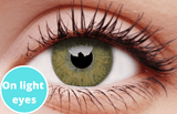 Hazel Contact Lenses 5 Pairs True Blend Light Eyes