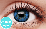 Cool Blue Contact Lenses Light Eyes