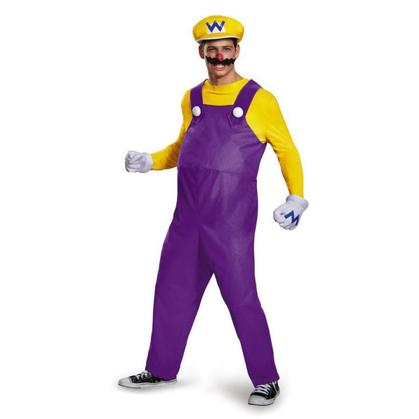 Super Mario Wario Deluxe Adult Costume