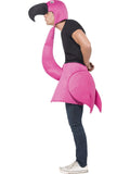 Flamingo Adult Unisex Costume side
