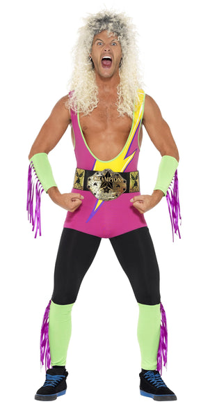 Wrestler Retro Costume
