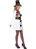 Snowman Miss Adult Women's Costume side