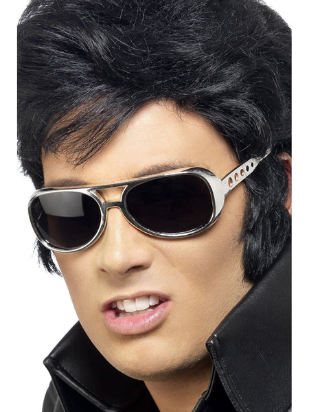 Silver Elvis Presley Sunglasses