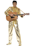 Elvis Gold Lamé Adult Men's Costume guitar