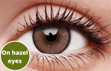 SHINNING BROWN Contact lenses Hazel eyes