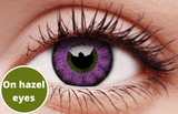 Ultra Violet Contact Lenses Hazel Eyes