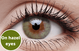 Fresh Green Contact Lenses Hazel Eyes