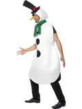 Snowman Adult Costume side