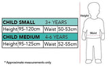 The Child Star Wars Mandalorian Baby Yoda Children's Costume size chart