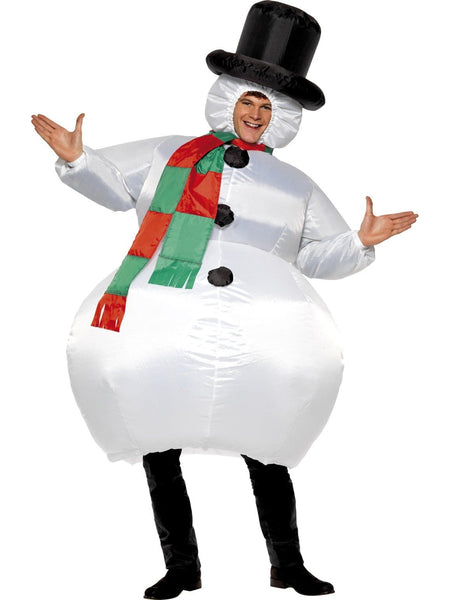 Snowman Inflatable Adult Costume