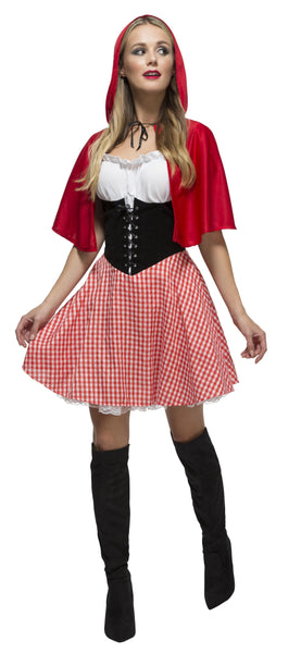 Red Riding Hood Fever Adult Costume