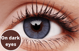 RADIANT AQUA Contact Lenses Dark Eyes