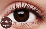 Awesome Black Contact Lenses Dark Eyes