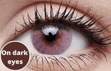 Signature Brown Contact Lenses Dark Eyes