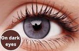 Bright Crystal Contact Lenses Dark Eyes