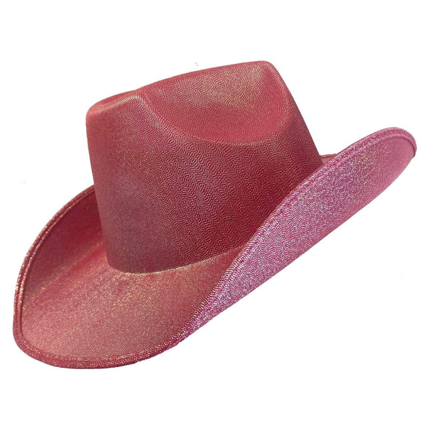 Cowboy Hat Shimmer Pink