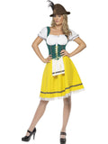 Oktoberfest Costume, Female, Yellow and Green