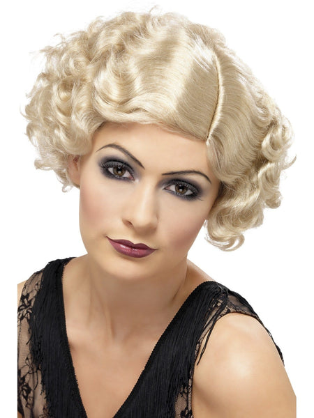 1920's wigs - Flapper Blonde 20s Wig for Adults