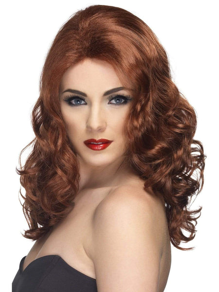 Glamorous Wig Movie Star Auburn