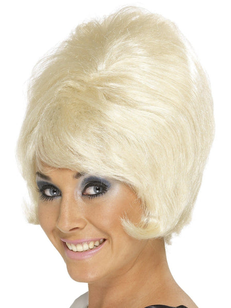 60s wigs - Beehive Wig Blonde tall