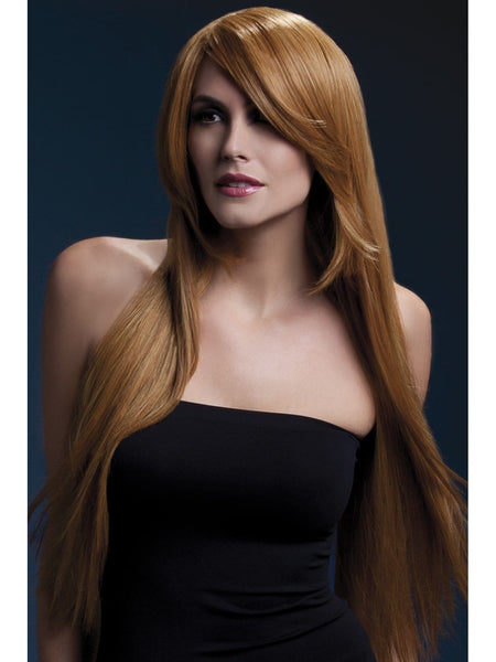 Amber Auburn Heat Resistant Accessory Wig