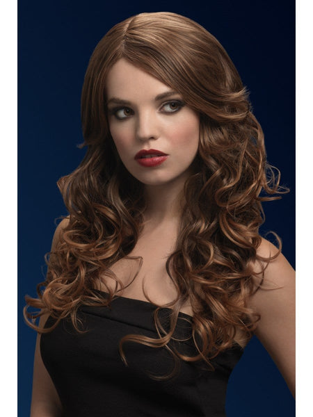 Nicole Light Brown Long Soft Wave Accessory Wig
