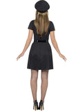 Police Special Constable Adult Costume for Women back
