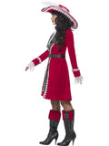 Captain Lady Deluxe Authentic Adult Women's Costume side