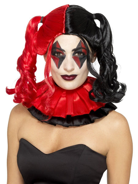 Harley Twisted Harlequin Adult Accessory Wig