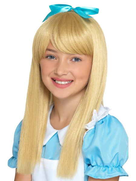 girl's wigs - Wonderland Princess Wig Blond