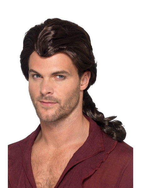 men's wigs - Brown Pirate Wig
