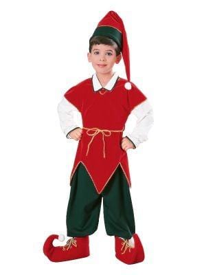 Velvet Elf Children's Christmas Costume