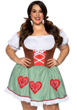 Bavarian Cutie Curvy Plus Size Oktoberfest Costume