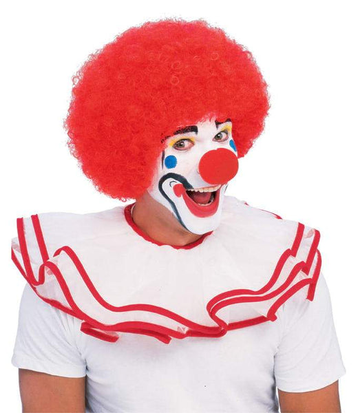 Red Clown Afro Wig