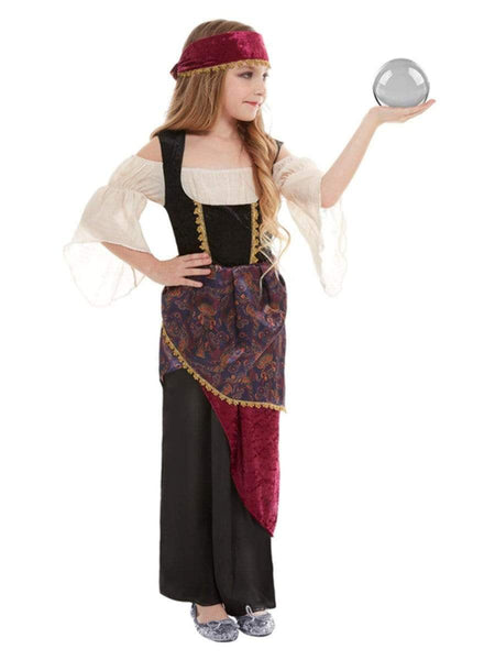 Deluxe Esmeralda Fortune Teller Children's Costume