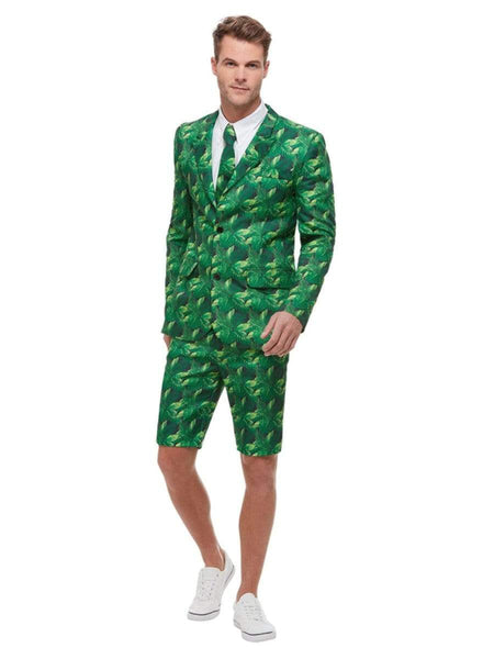 Tropical Palm Tree Adult Male Summer Suit