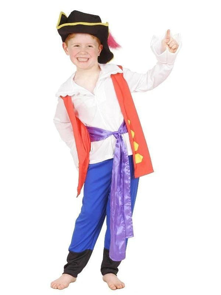 Captain Feathersword Costume for Boys
