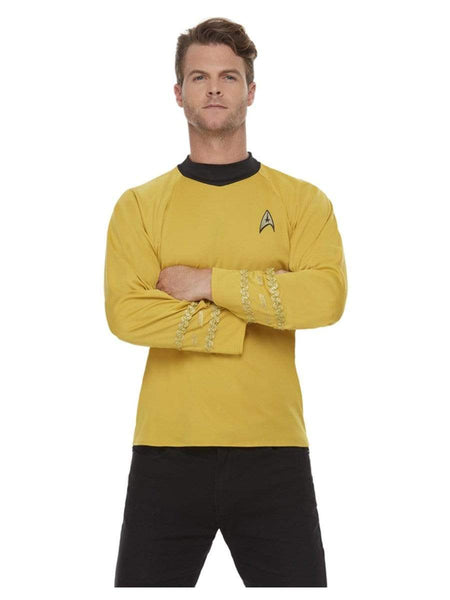 Star Trek Original Series Command Adult Men's Shirt Uniform Costume