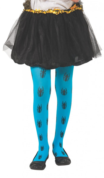 Spider-Girl Blue Tights for Children