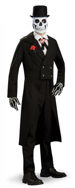 Skeleton Groom Collector's Edition Men's Halloween Costume