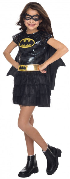 Batgirl Sequin Tutu Toddler & Children's DC Costume