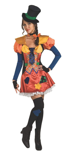 Hobo Clown Womens Costume, Adult