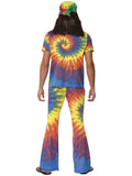 60's Tie Dye Top and Flared Trousers back